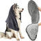 Toalla de Baño para Mascotas - Absorción Rápida para Perros y Gatos