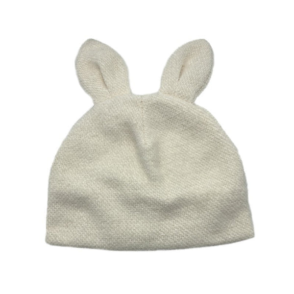 Gorro de Lana Tejido con Orejas de Conejo - Diseño Dulce para Niña