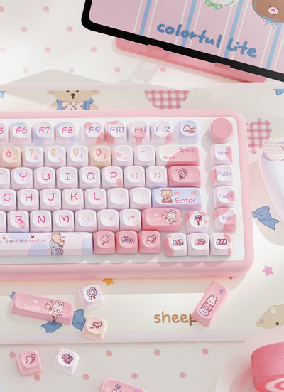 Keycap Mecánico Five-Sided Sublimación Moa - Diseño Adorable y Personalizable - Image 16