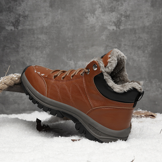 Botas de Invierno para Hombre en Cuero Premium con Forro Térmico - Image 23