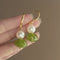 Aretes Geométricos Irregulares Retro Redondos