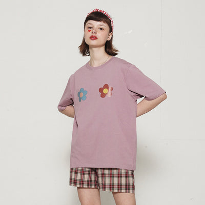 Camiseta Vintage Niña Dos Flores - Image 2