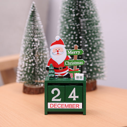 Calendario Navideño de Madera Decorativo - Image 2