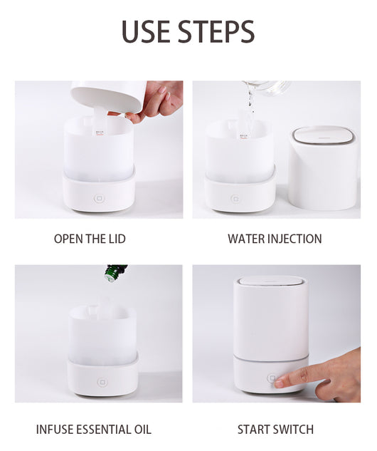 Difusor Ultrasónico Aromático Portátil USB - Humidificador Mini para Hoteles y Espacios - Image 12
