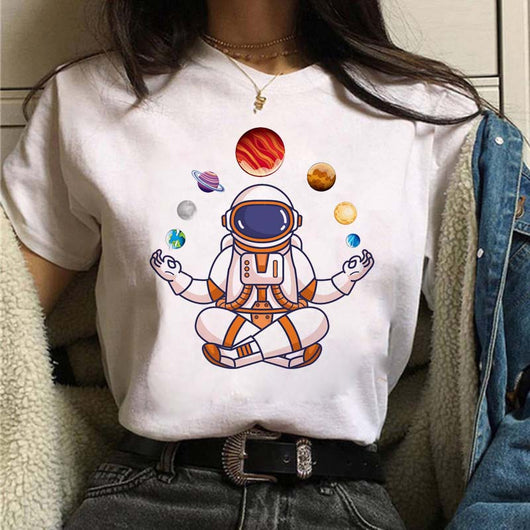 Playera Estampada de Personalidad Creativa para Estudiantes - Image 33