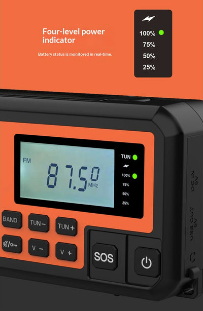 Linterna Solar Portátil con Batería de Emergencia - Image 10