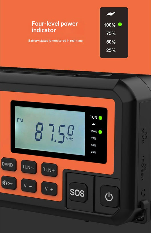 Linterna Solar Portátil con Batería de Emergencia - Image 10