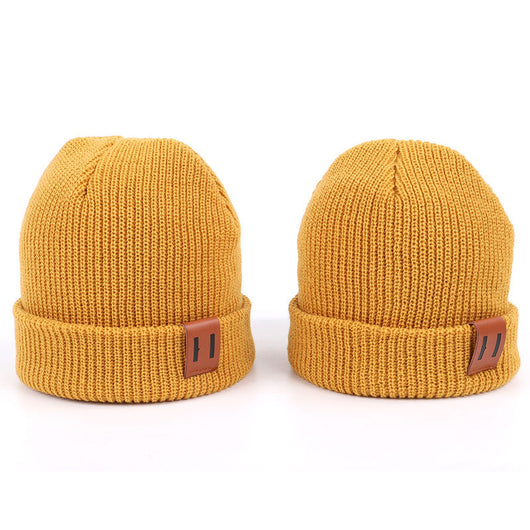Gorro Térmico de Cuero para Bebé - Protección Cálida en Colores Sólidos - Image 12