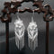 Aretes de Plata Esterlina con Borla Floral