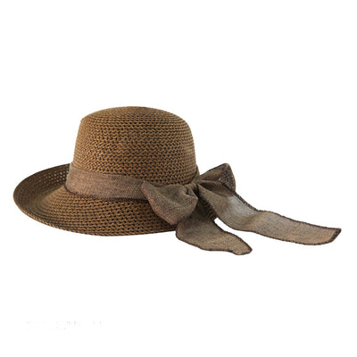 Sombrero de Playa Plegable con Moño para Mujer - Image 17