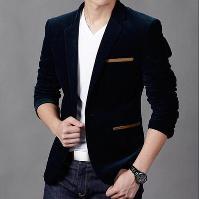 Traje Slim Casual de Pana para Hombre - Image 4