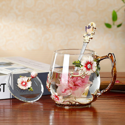 Taza Infantil con Corazón, Cuchara y Tapa - Diseño Grande - Image 4