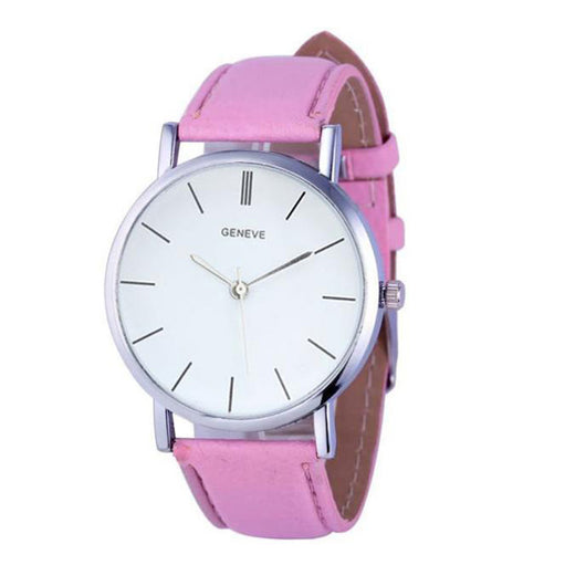 Reloj Deportivo Geneva con Correa de Cuero PU - Image 8