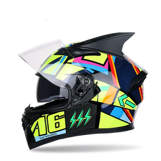Casco de Motociclismo Four Seasons - Protección Todo Clima - Image 7