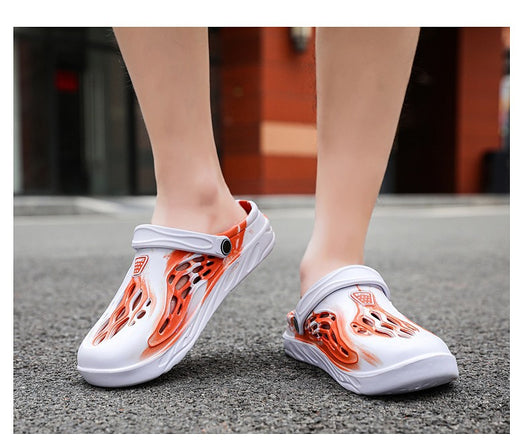 Sandalias Huecas para Hombre Verano Respirables Cómodas - Image 10