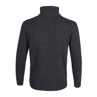 Cardigan de cuello alto con cierre y mangas largas - Image 9