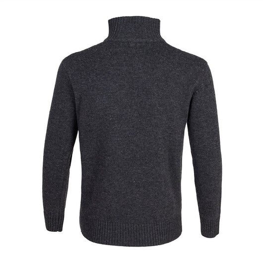 Cardigan de cuello alto con cierre y mangas largas - Image 9