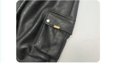 Pantalones de Trabajo en Cuero con Forro Polar para Niño - Image 10
