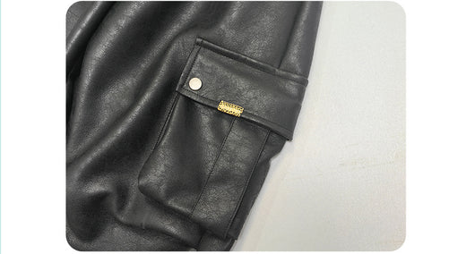 Pantalones de Trabajo en Cuero con Forro Polar para Niño - Image 10