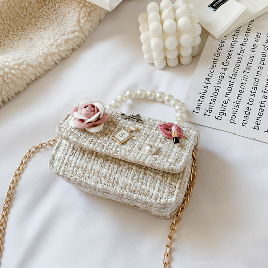 Bolso de Mano para Niña con Perlas - Image 15