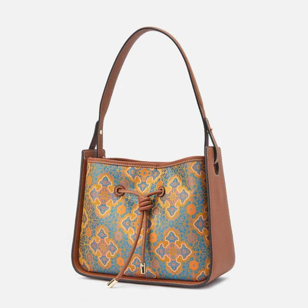 Bolso de Cuero Genuino Estilo Minimalista Lujo - Gran Capacidad