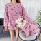 Pet dog parent child outfit Pink