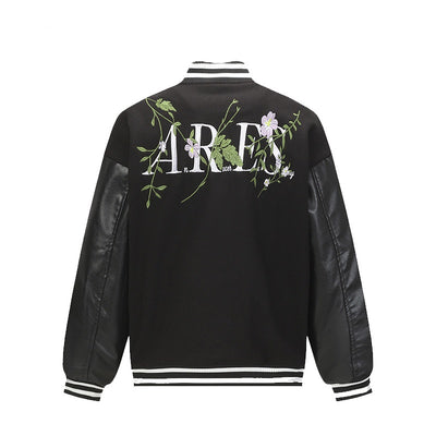 Chaqueta Retro Americana con Bordado Floral para Hombre - Image 3