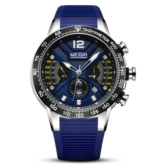 Reloj Deportivo Cronógrafo Sumergible con Movimiento Quartz