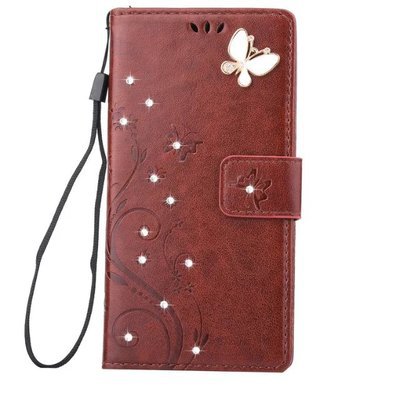 Funda para Apple con Diseño de Mariposa en Relieve y Diamantes - Image 15