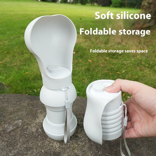 Vaso Plegable de Silicona para Mascotas - Portátil y Resistente - Image 2