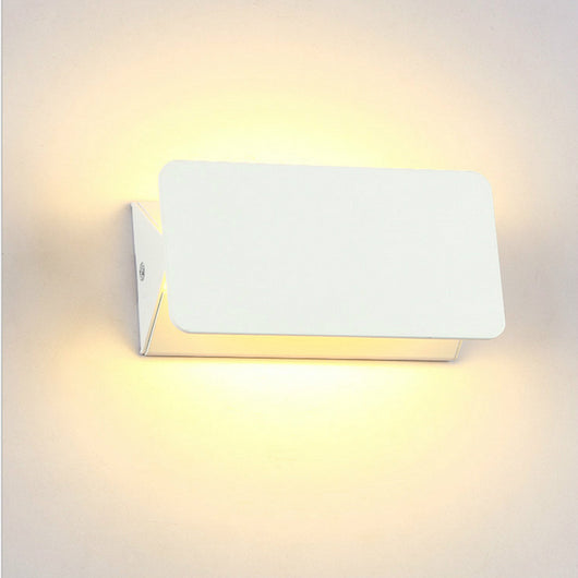 Lámpara de Pared LED Cuadrada Aluminio Ajustable - Iluminación Moderna Interior - Image 2