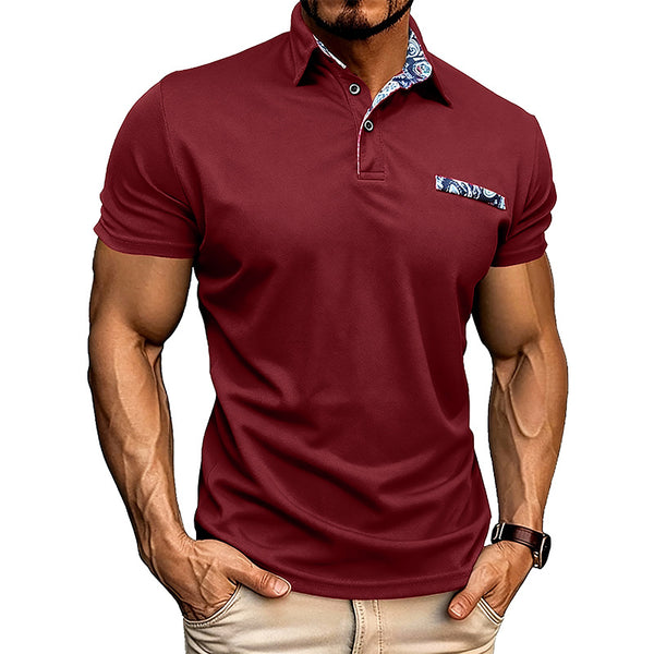 Polo Deportivo de Verano para Hombre - Cuello Solapa, Secado Rápido