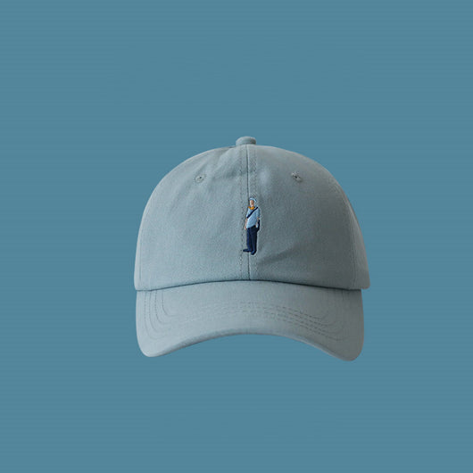 Gorra de Béisbol Unisex Azul Claro - Estilo Pescador Moderno - Image 34