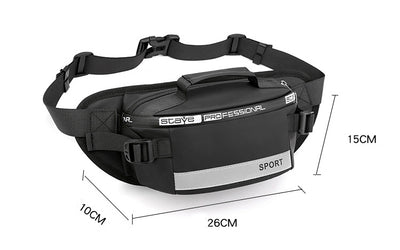 Bolsa Reflectante de Cintura para Hombre - Mochila Crossbody Deportiva - Image 17