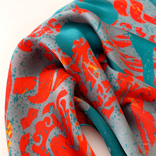 Pañuelo de Seda Primavera Otoño para Mujer - Image 4