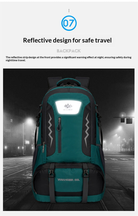 Mochila de Trekking de Gran Capacidad para Aventuras Outdoor - Image 22