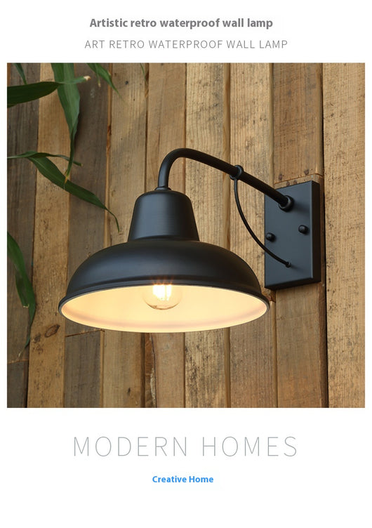 Lámpara de Pared Exterior Estilo Retro con LED - Image 11