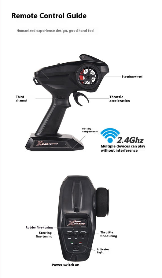 Auto RC Todoterreno 4x4 de Alta Velocidad con Tracción Integral y Control Remoto - Image 20