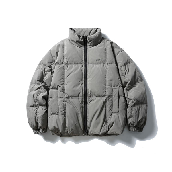 Chaqueta Acolchada Unisex con Cuello Alto
