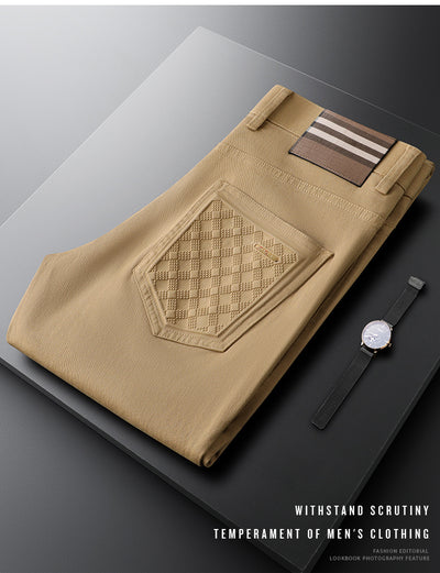 Pantalones de Negocios Slim Fit Algodón Transpirable Premium - Image 15