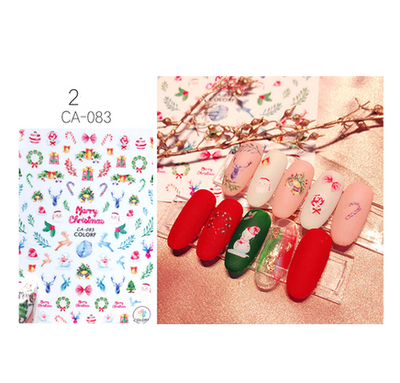 Stickers de Uñas Navideños - Image 15