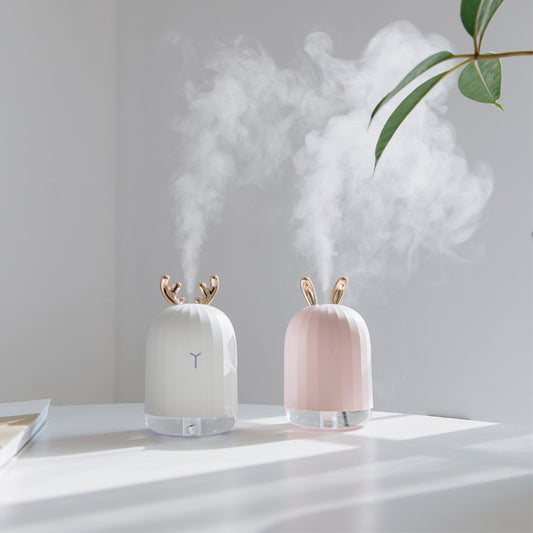 Humidificador Portátil USB Diseño Ciervo - Silencioso y Compacto