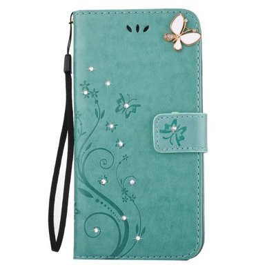 Funda para Apple con Diseño de Mariposa en Relieve y Diamantes - Image 14