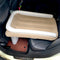 Colchón Inflable para Auto con Respaldo Plegable - Almohada de Aire Acolchada para Viajes