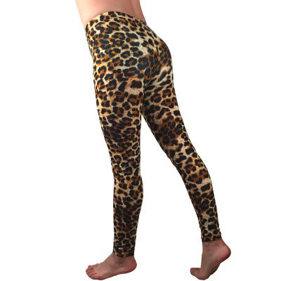 Leggings Estampado Leopardo Ajustados Talla Grande Mujer - Pantalón Deportivo Elástico - Image 4