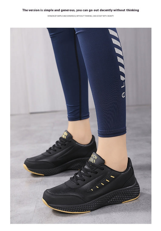 Tenis Casuales para Mujer Punta Redonda Suela Plana Cómodos - Image 19