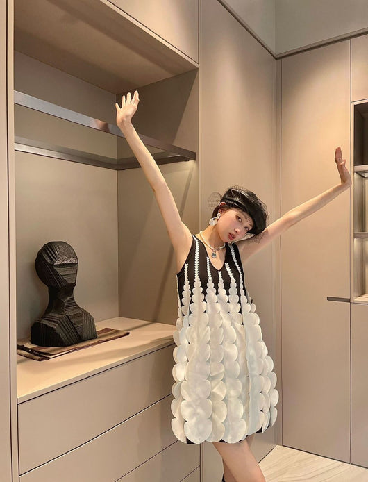 Vestido Chic Estilo Hong Kong - Diseño Industrial Sofisticado - Image 11
