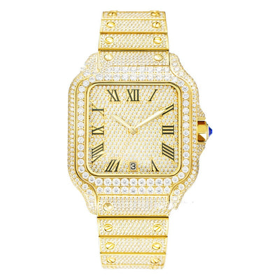Reloj de Hombre Moissanita Clarity en Acero Inoxidable - Image 10