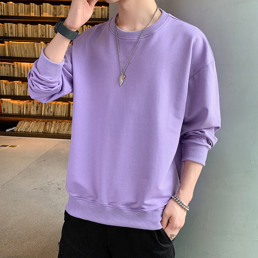 Suéter Básico de Cuello Redondo para Hombre - Image 19