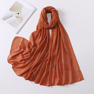 Pañuelo Elegante con Strass Cerrado para Mujer - Accesorio de Moda Versátil - Image 39